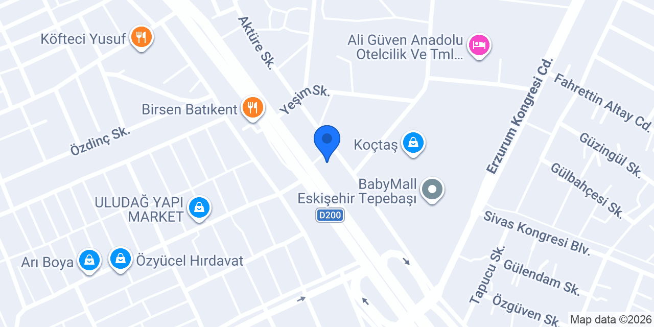 Eyigün Oto Lastik - Continental konumu