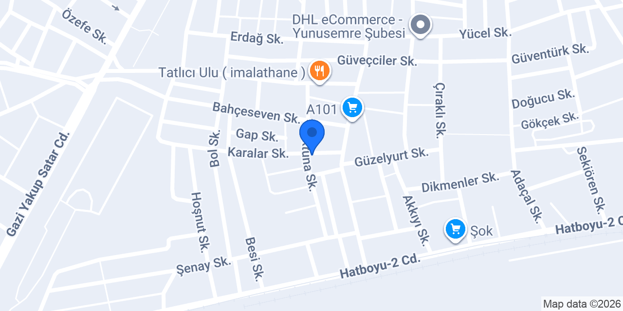 Das Konut Yapı Ltd. Şti konumu