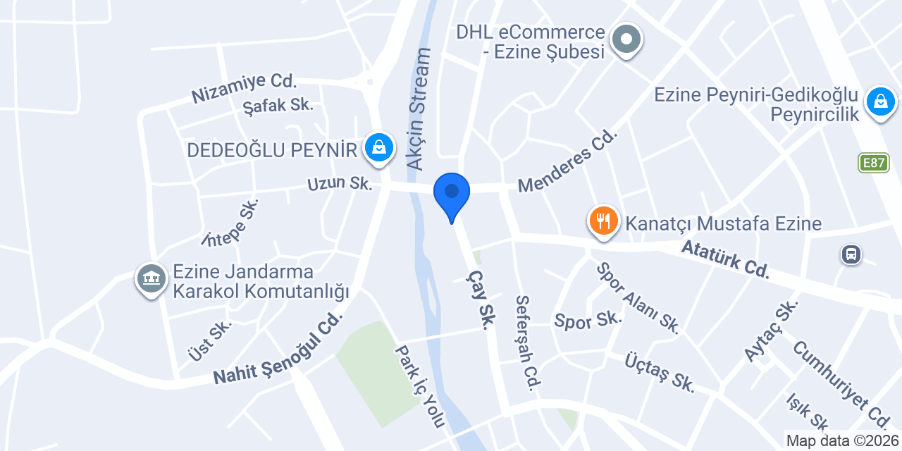 ÇETİN YOĞURT KÖFTE SALONU konumu