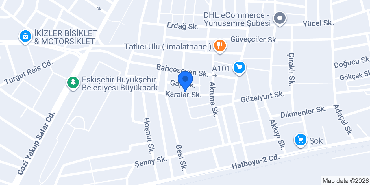 Eskişehir Elektrik konumu