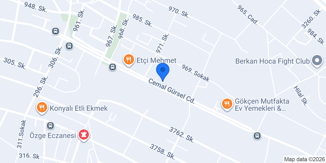 Zera Dondurma konumu