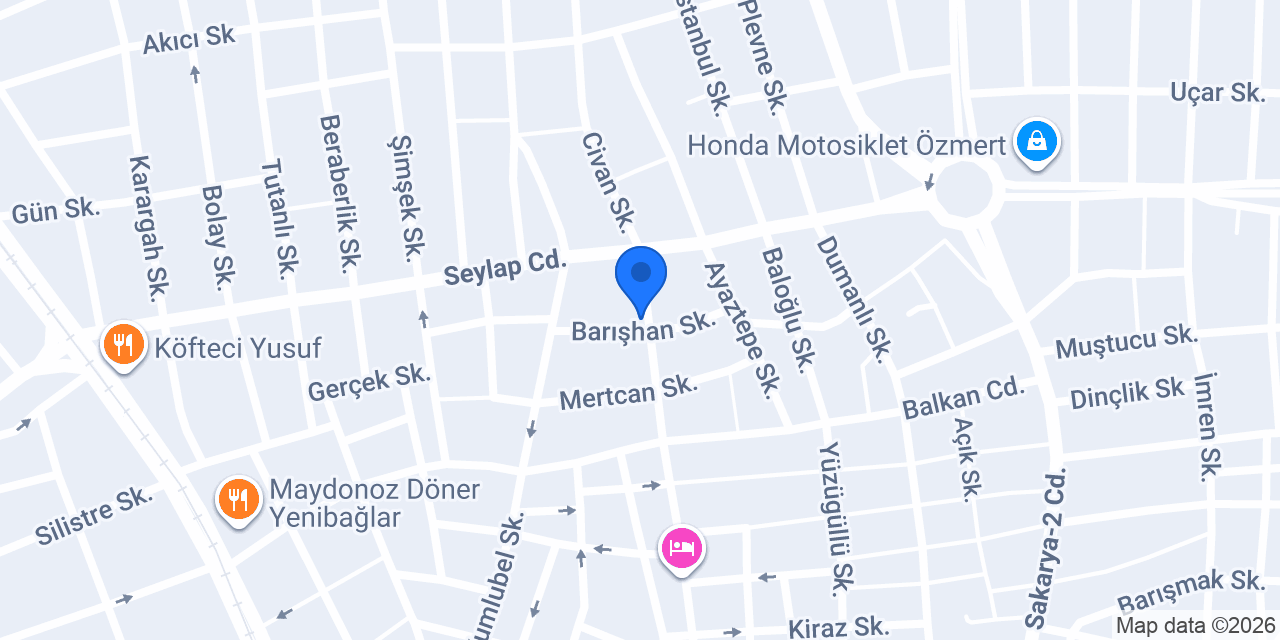 Özgü gıda sanayi konumu