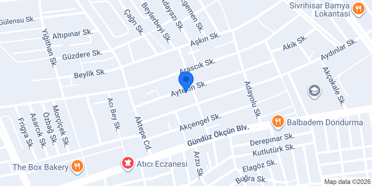 Çağ Yemek konumu