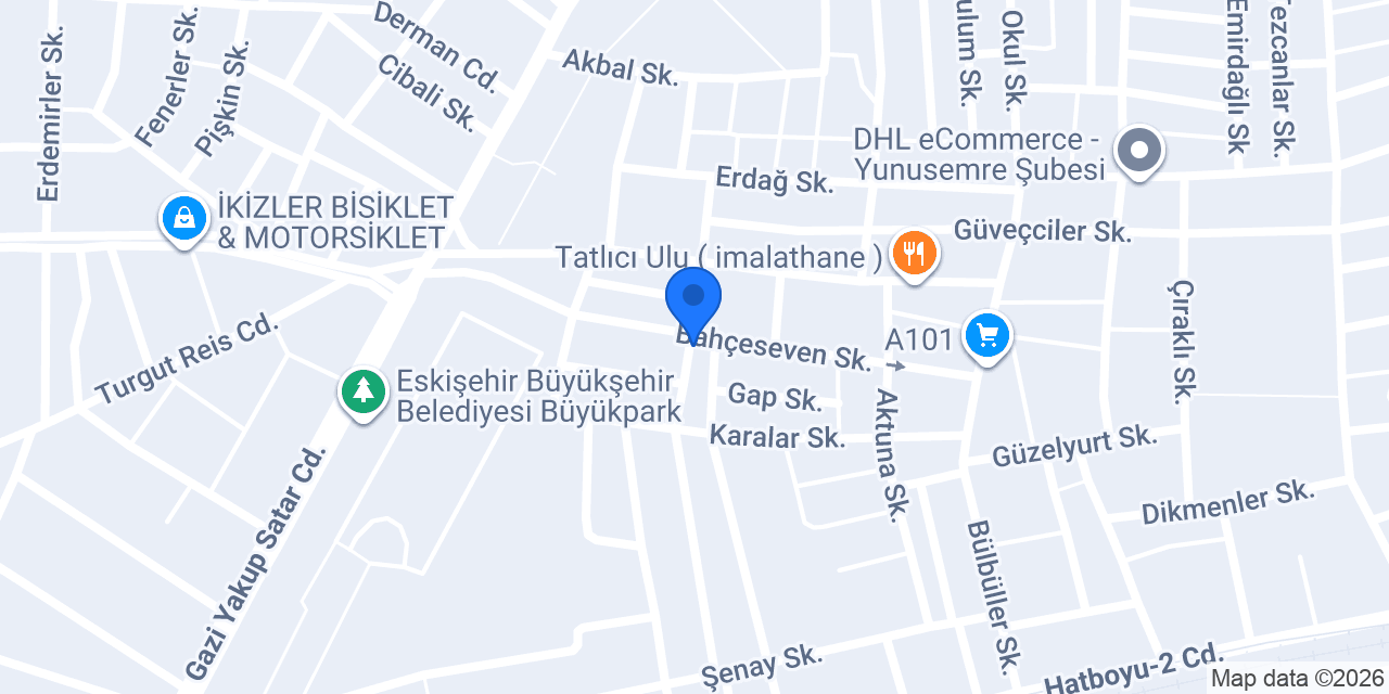 Kuaför Aydın konumu