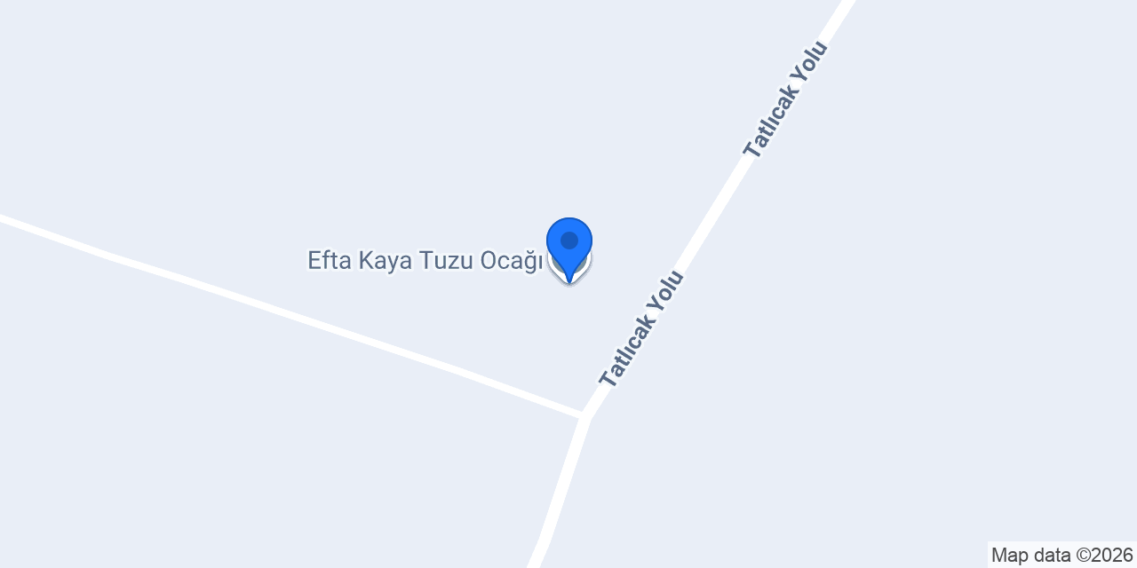Efta Kaya Tuzu Ocağı konumu