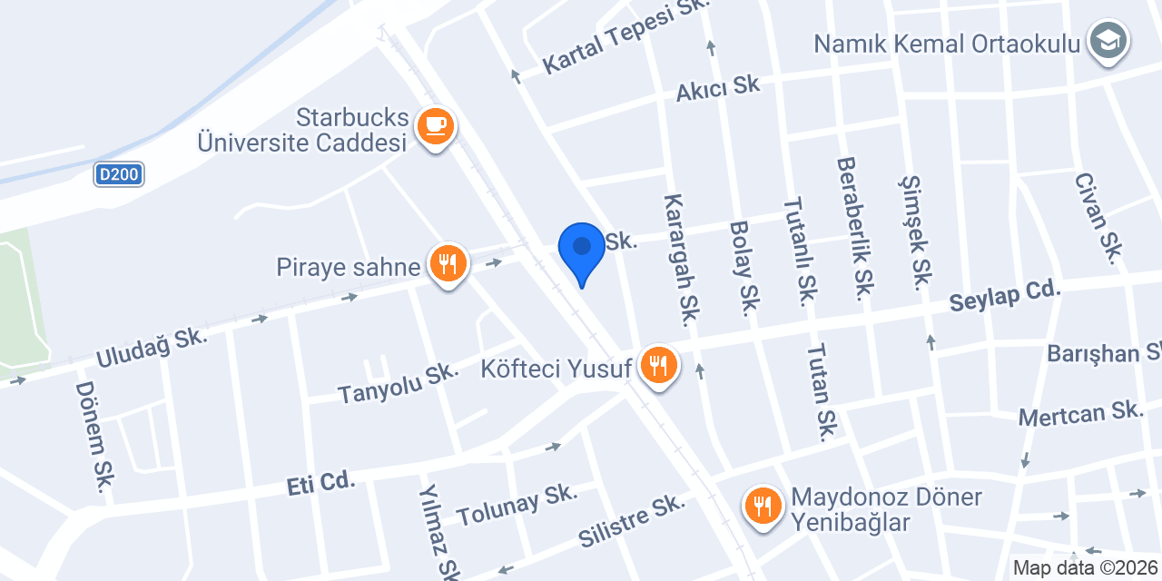Majör Bayan Kuaförü konumu