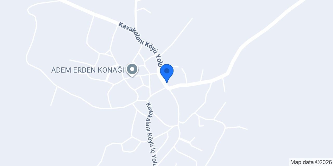 Kavakalanı Köyü Muhtarlığı konumu
