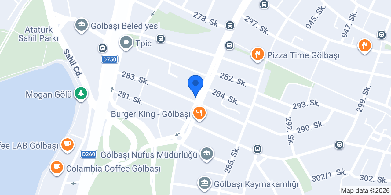 EKOMİNİ GÖLBAŞI konumu