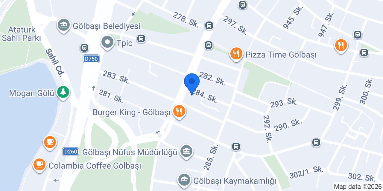 Domino's Pizza Gölbaşı konumu