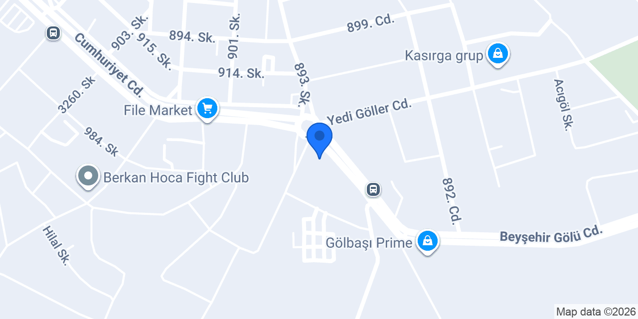 Göl Marmaris cafe konumu
