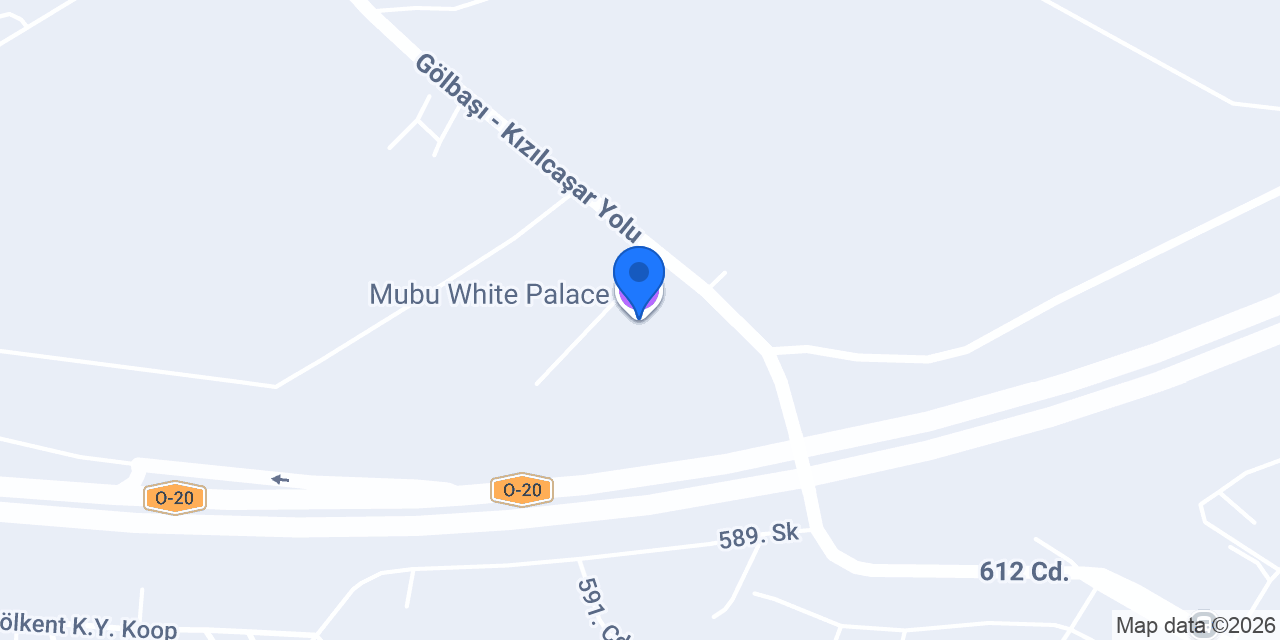 Mubu White Palace konumu