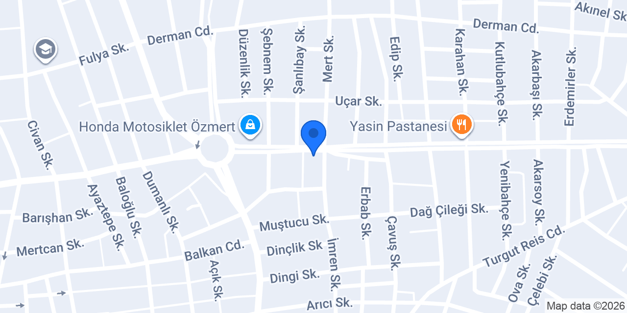 Tozmanlılar Yapı Market konumu