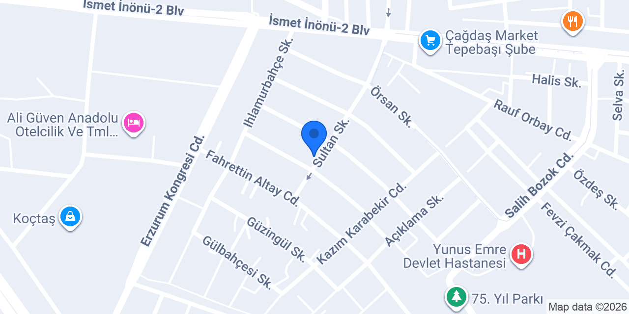 Uluönder Pide Kebap konumu