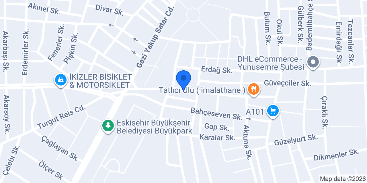 İnan Veteriner Ecza Deposu konumu