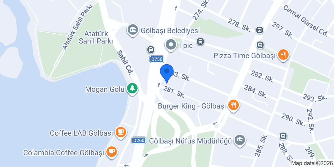 Gölbaşı Merkez Taksi konumu