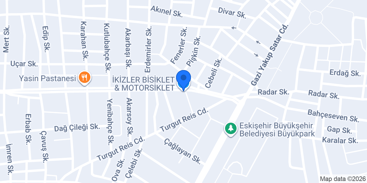 İKİZLER BİSİKLET & MOTORSİKLET konumu