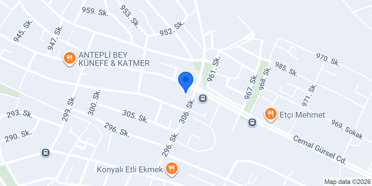 YAPI TURCA İNŞAAT konumu