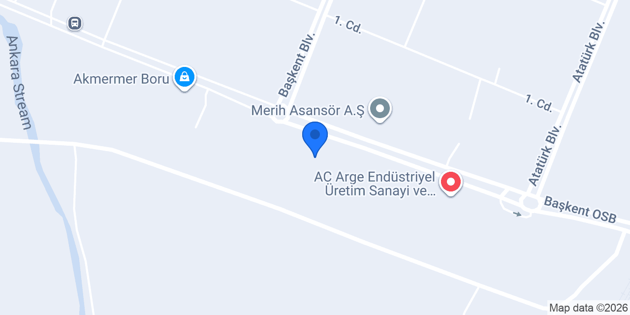 Meriç Grup Çelik İskele konumu