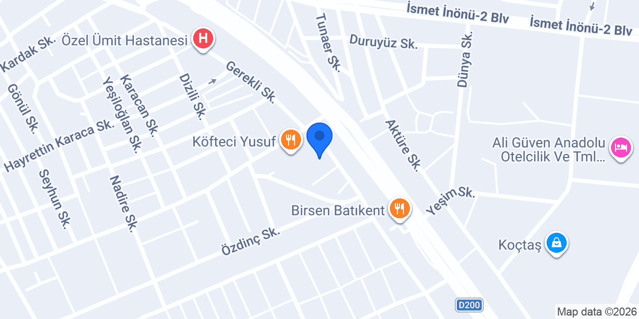 ÜNALAN ENZA HOME - BATIKENT konumu