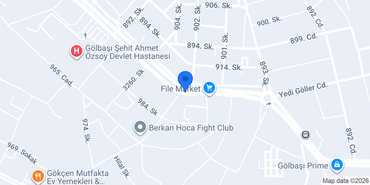 Eksen Gölbaşı konumu