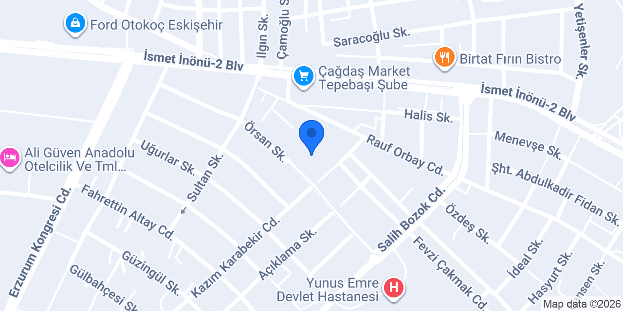 Mehmet Akif Ersoy Orta Okulu konumu