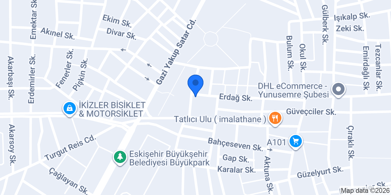 Birlik Eczanesi konumu