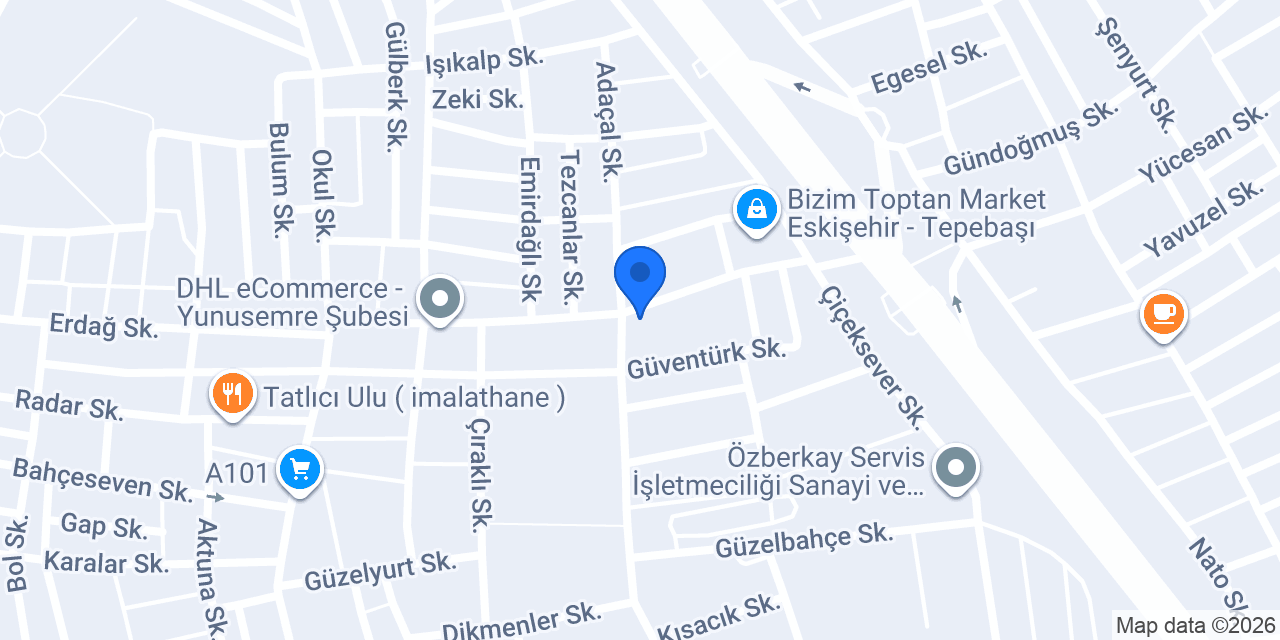 Ptt Şarhöyük Şubesi konumu