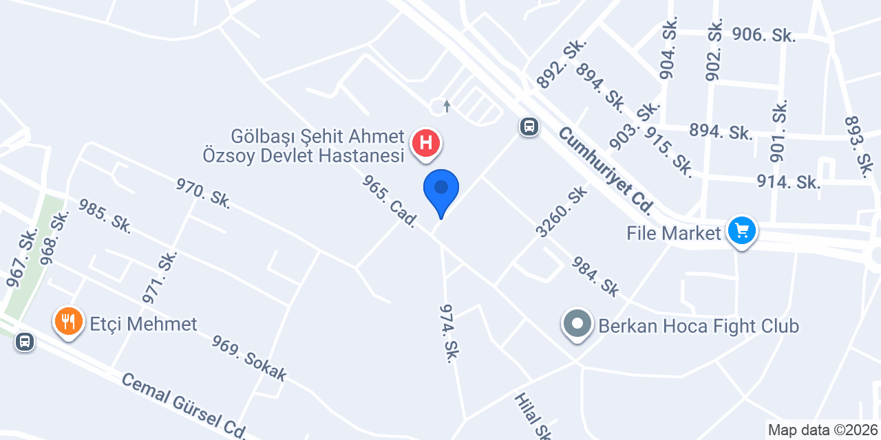 Yeni Bir Ben Pilates konumu