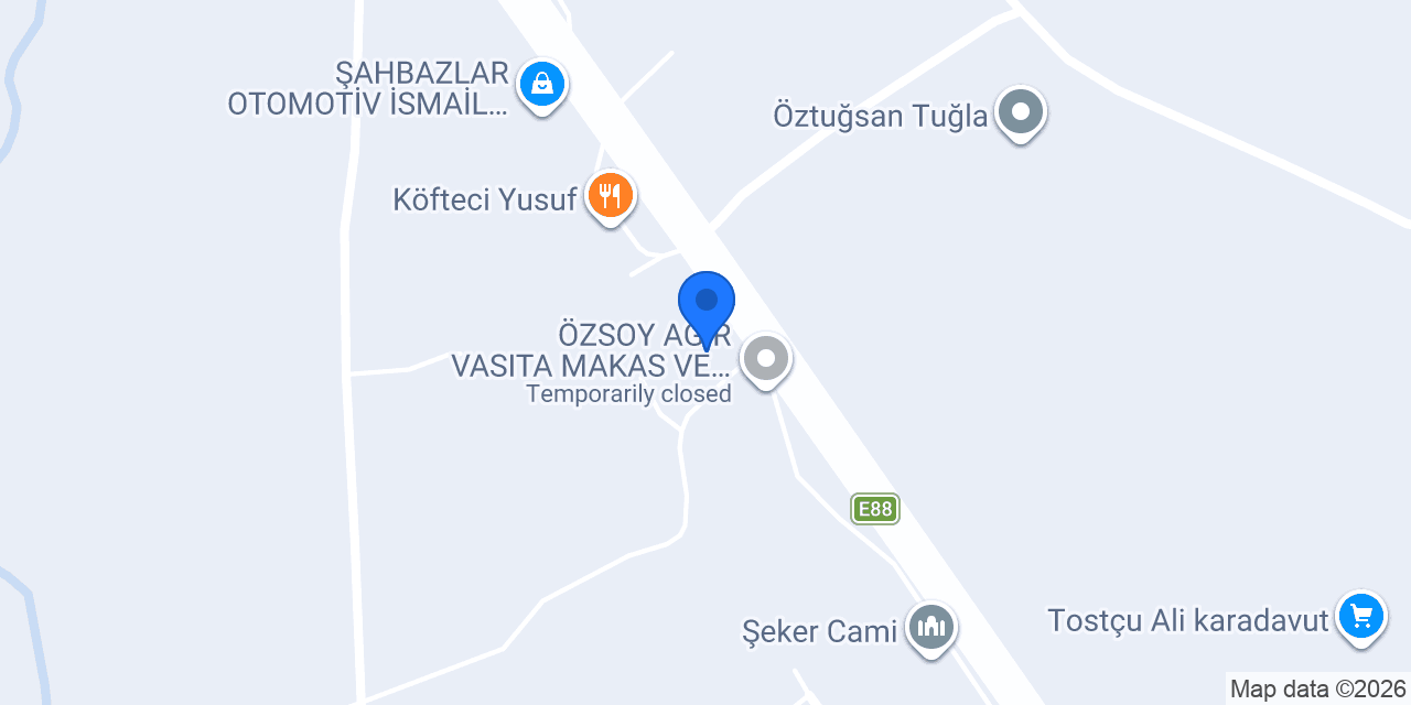 İç Anadolu Yapı Malzemeleri konumu