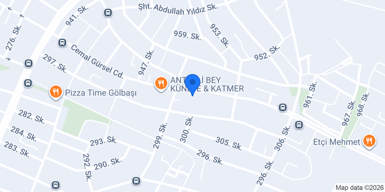 Özgü Yemek konumu