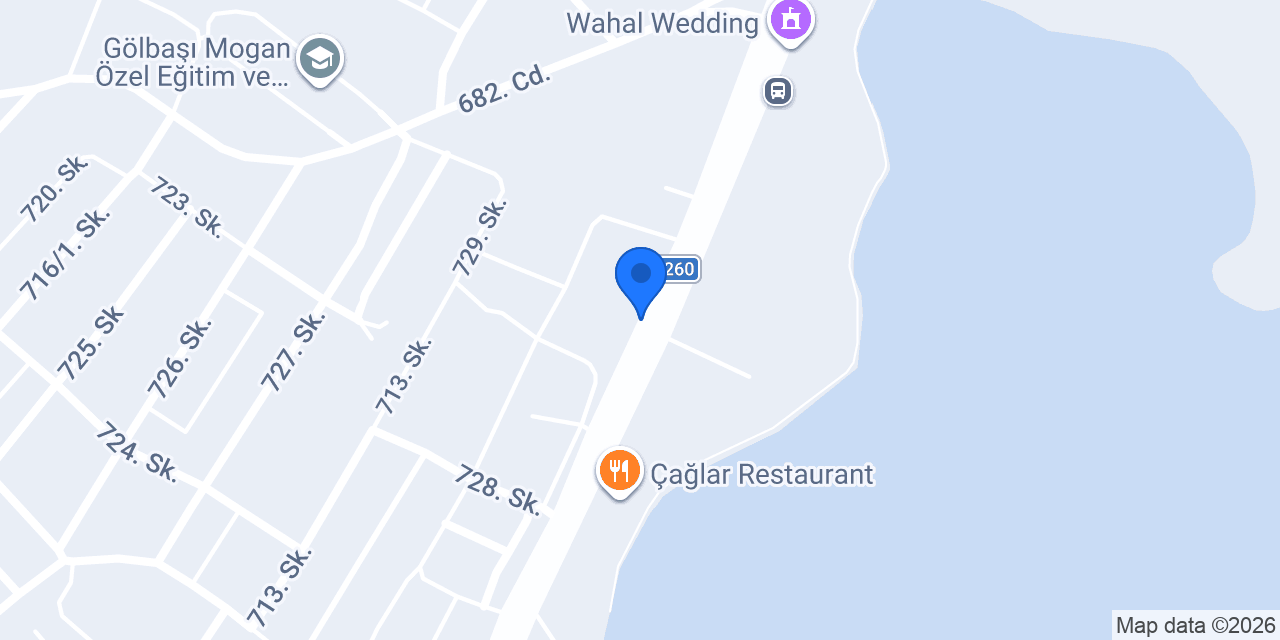 Elite Wedding Hall konumu