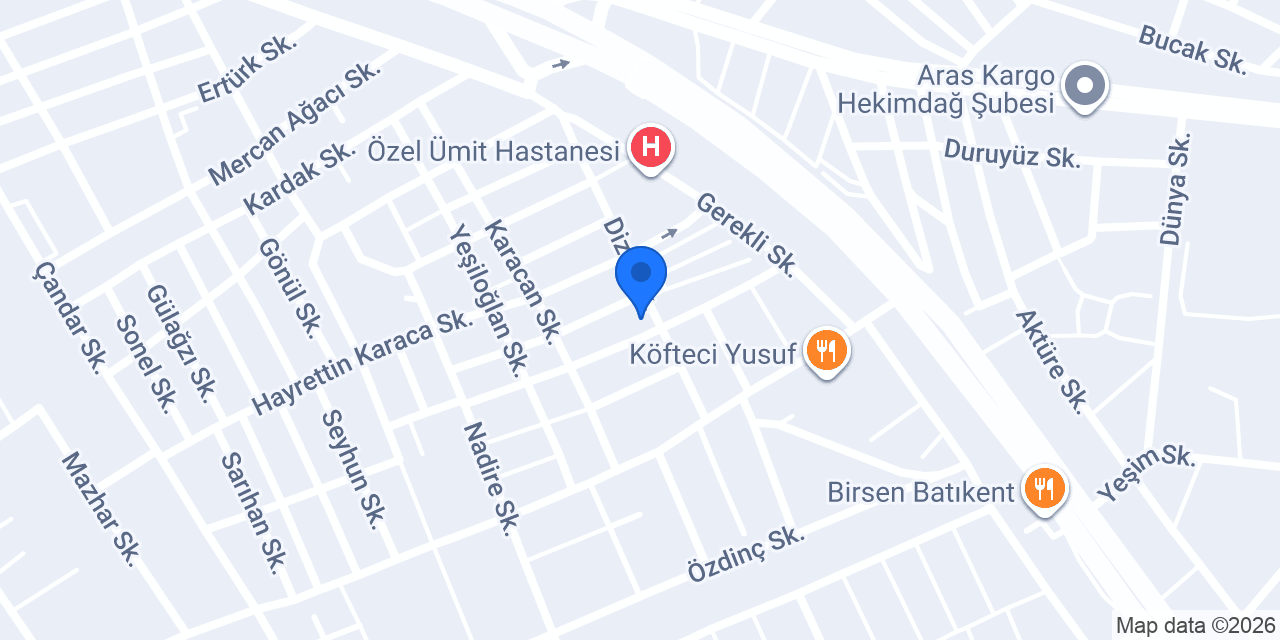 MESS TANTUNİ konumu