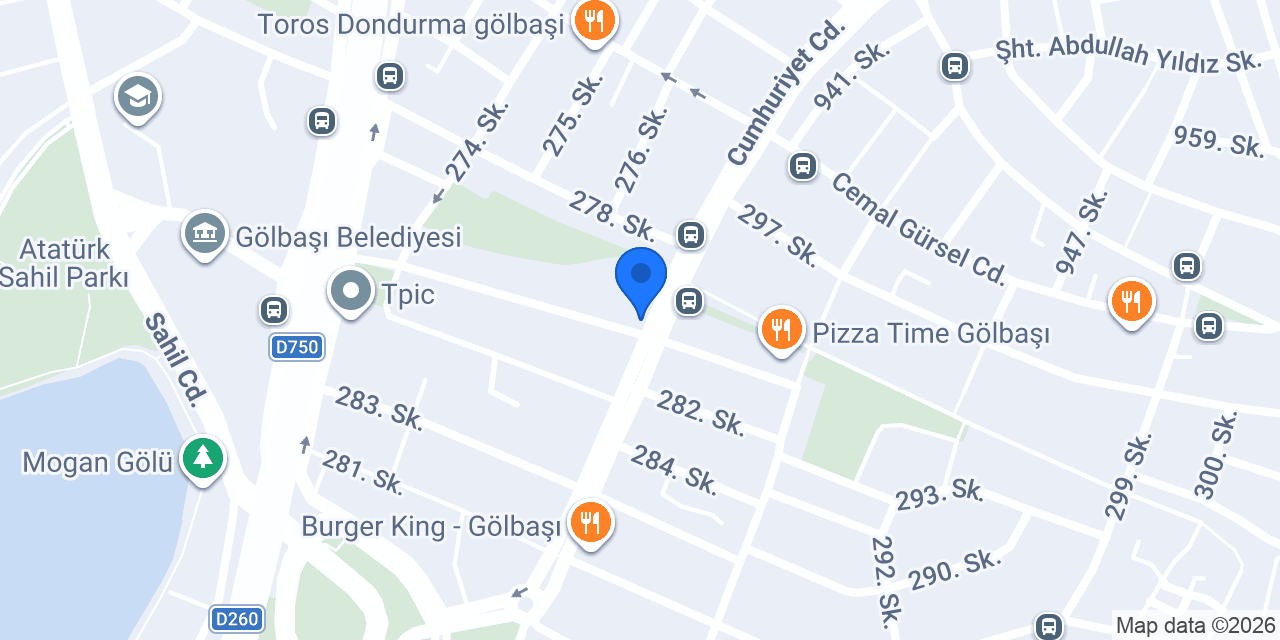 Maydonoz Döner Gölbaşı konumu