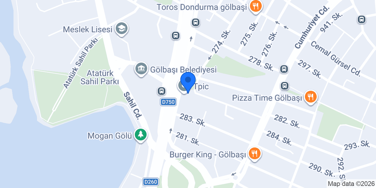 BOTAŞ International Anonim Şirketi konumu