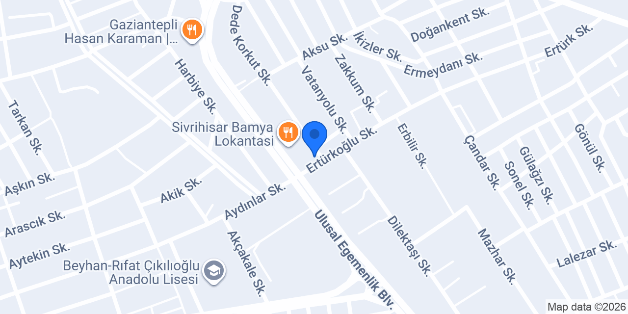 LİVA44 fırın cafe konumu