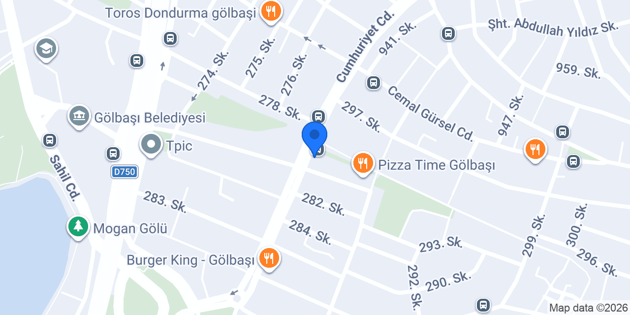 Dois döner Gölbaşı konumu