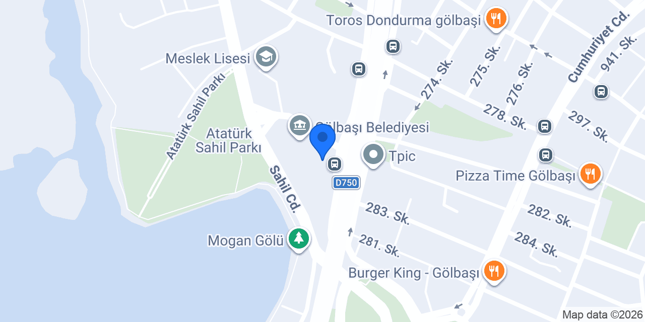Ptt Gölbaşı konumu