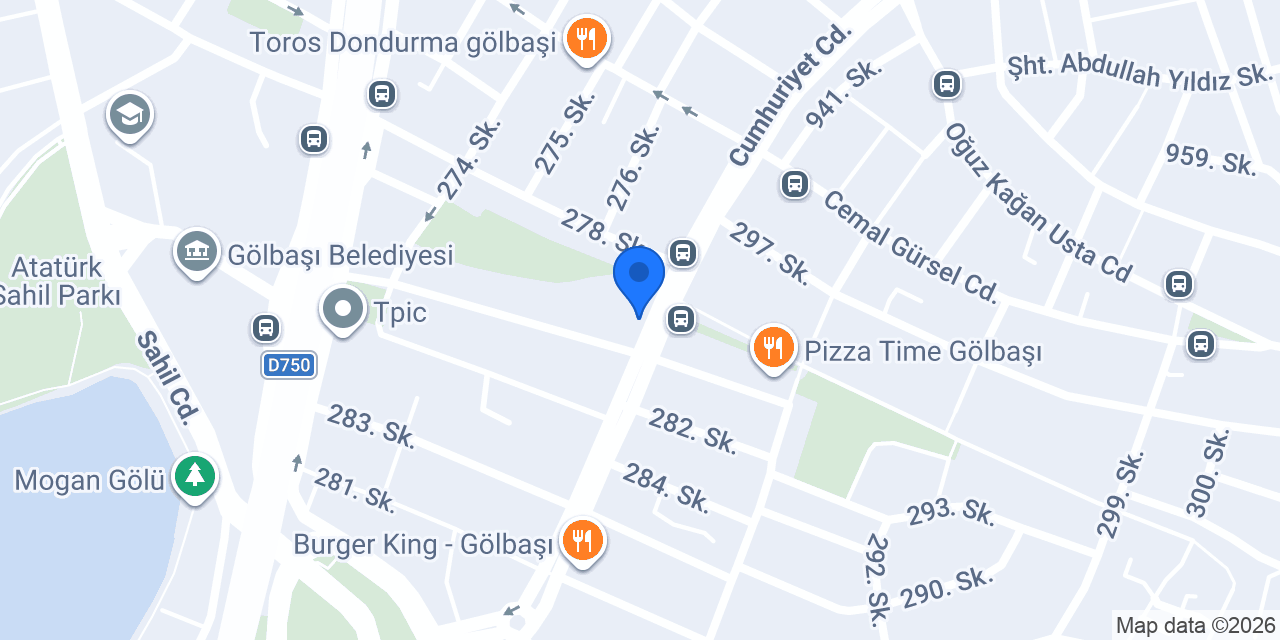 Gölbaşı Petshop konumu