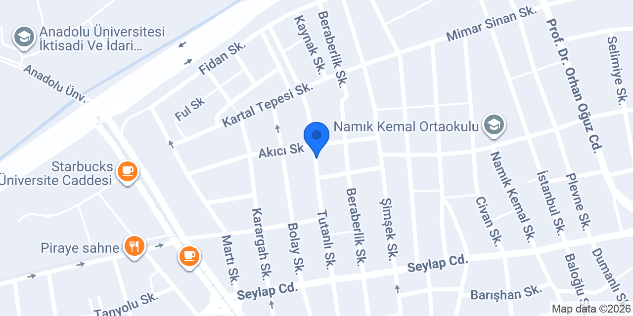 Yenibaglar Home Suit Apart konumu