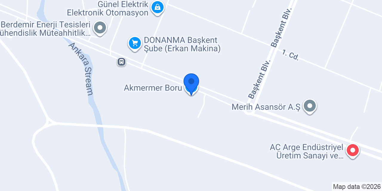 Akmermer Boru konumu