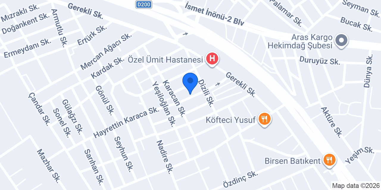 Güler Optik konumu