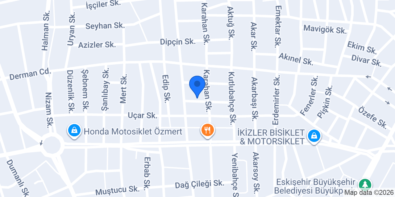 Ata Ortaokulu konumu