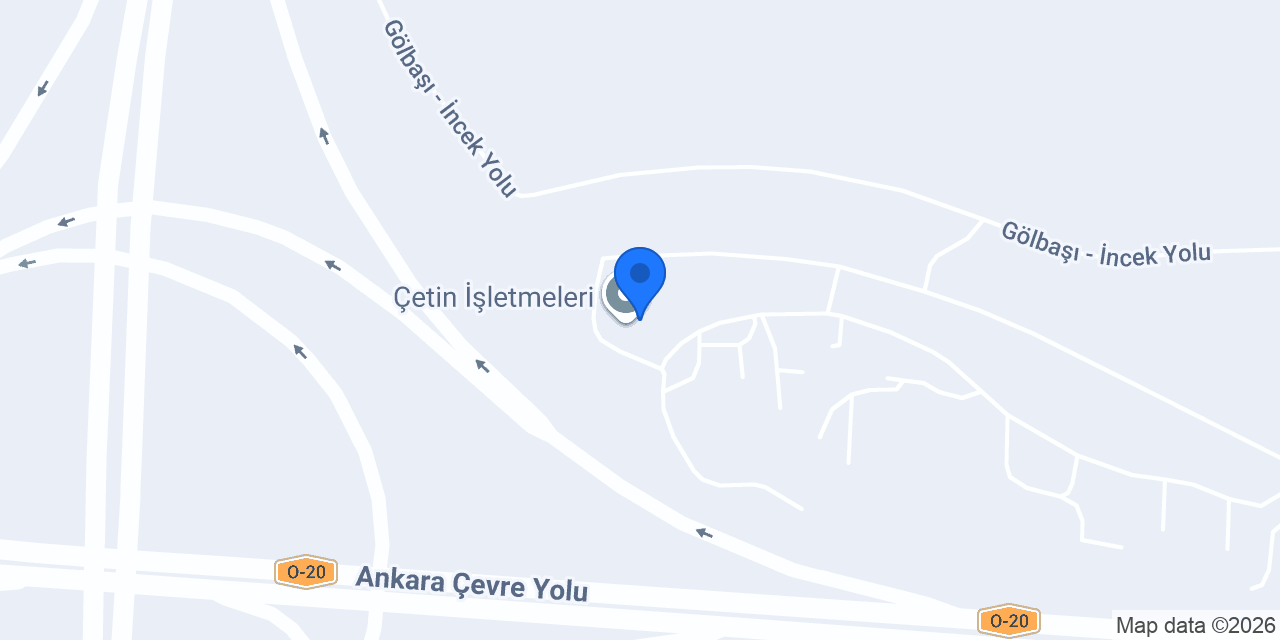 Çetin İşletmeleri konumu