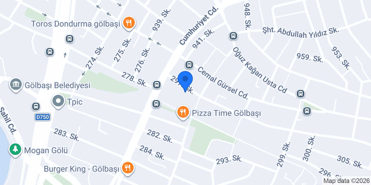 Stüdyo buse gölbaşı konumu
