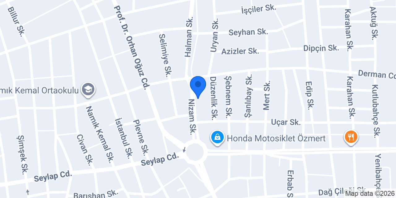 Kaizen Veteriner Kliniği konumu