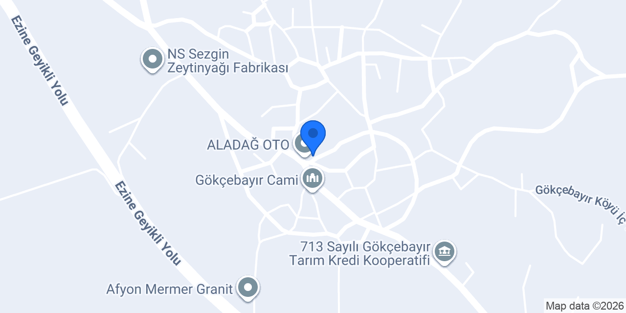KURT OTOMOTİV konumu