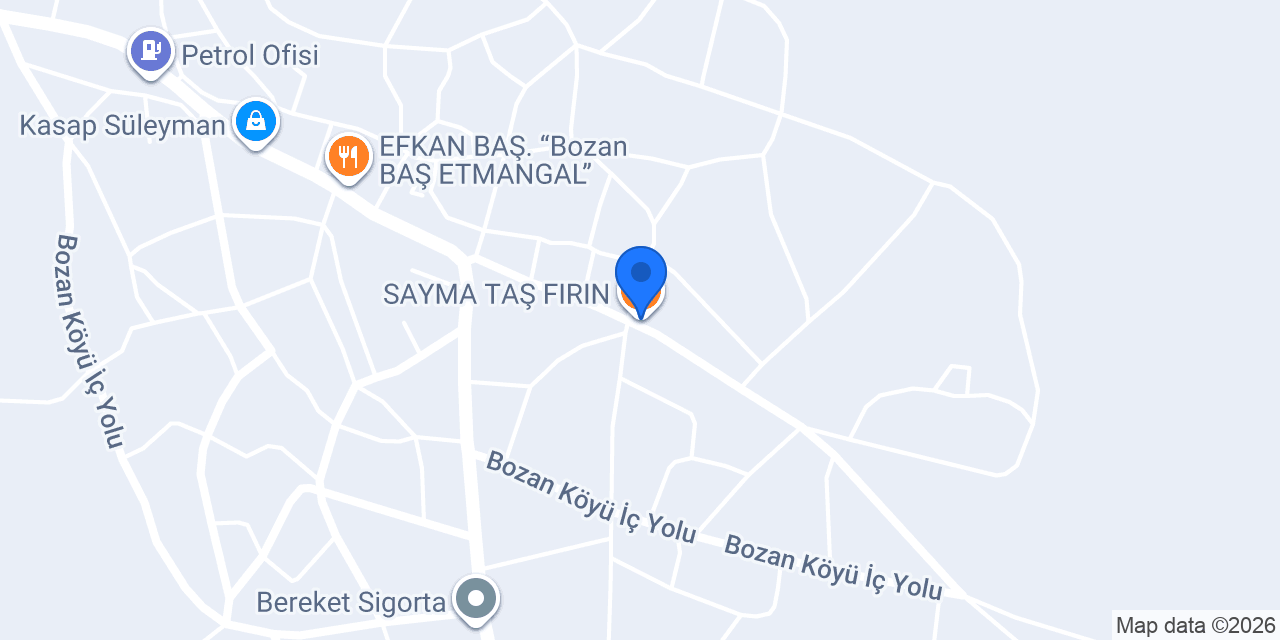 SAYMA TAŞ FIRIN konumu