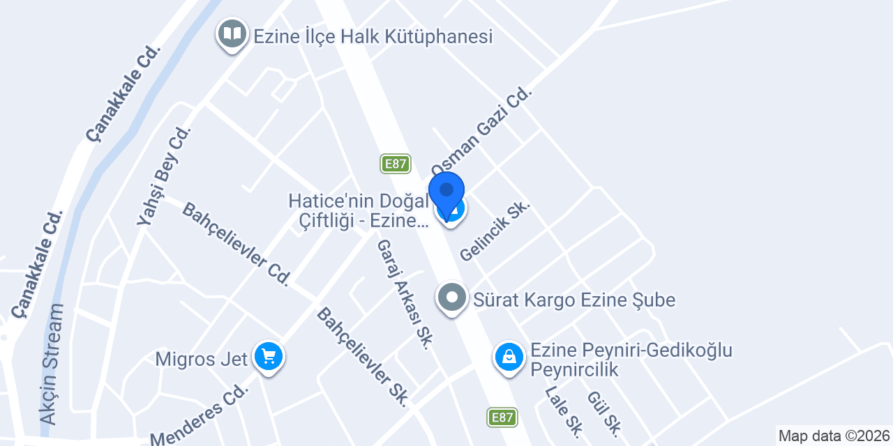 SEÇ PANSİYON konumu