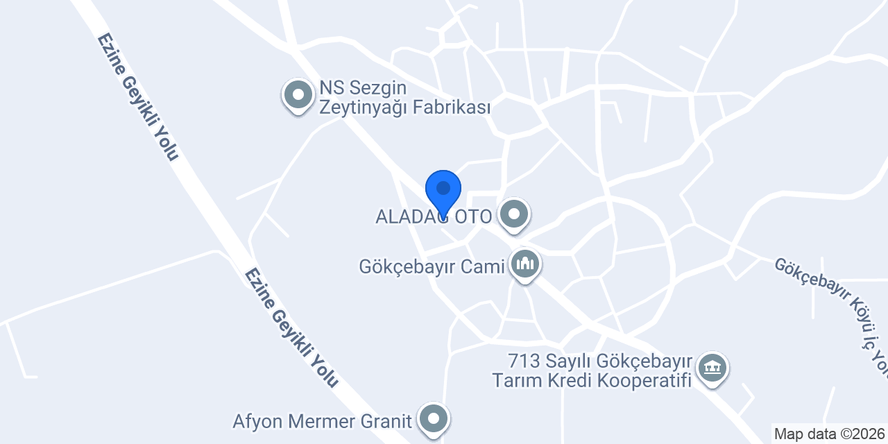 Gökçebayır İlkokulu konumu