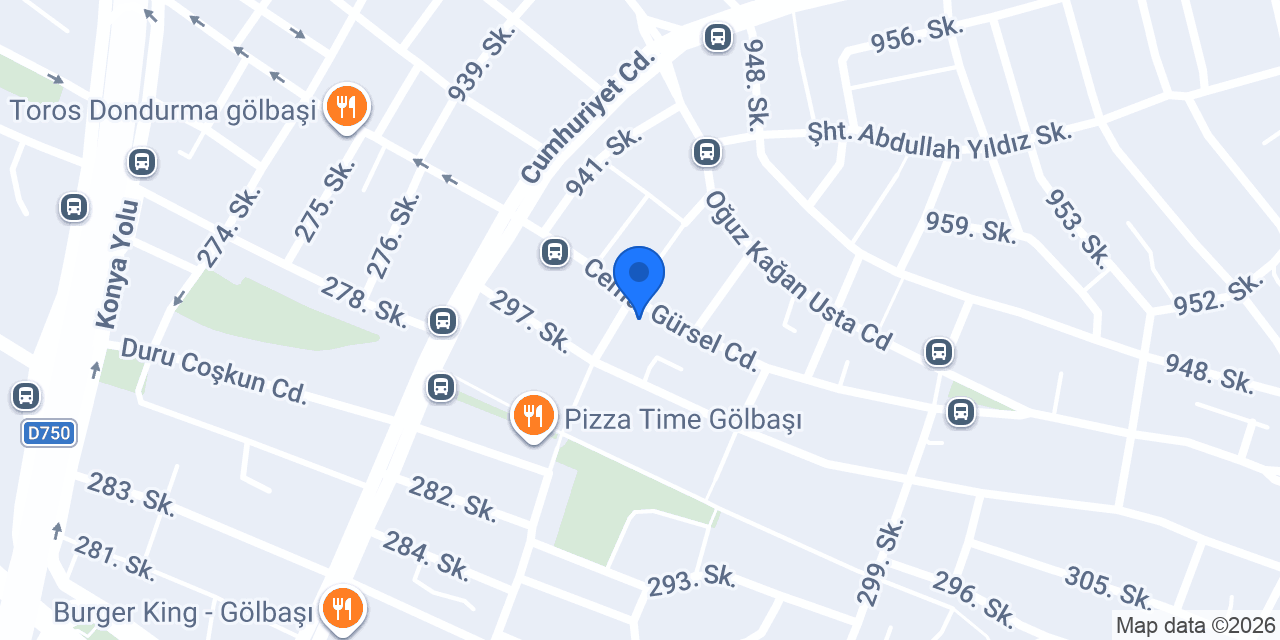 Çıtır lahmacun ve pide çeşitleri konumu